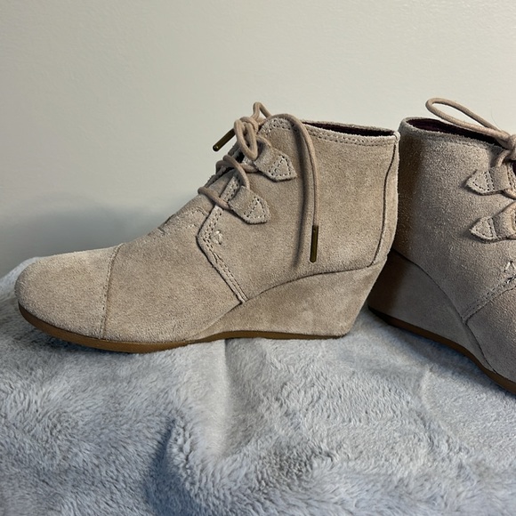 TOMS Kala Women's Wedge Ankle Boots - Great Used condition - Picture 5 of 10